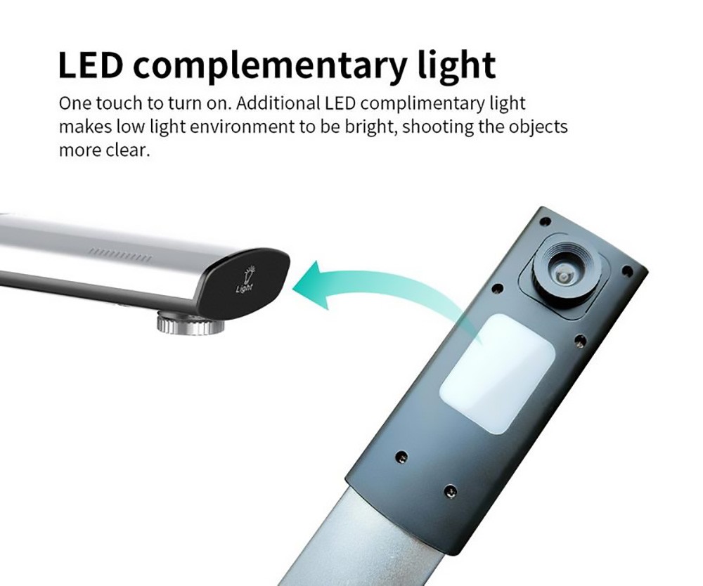 Refurbished GUCEE S1000 Document Scanner with 10-megapixel Camera Lens