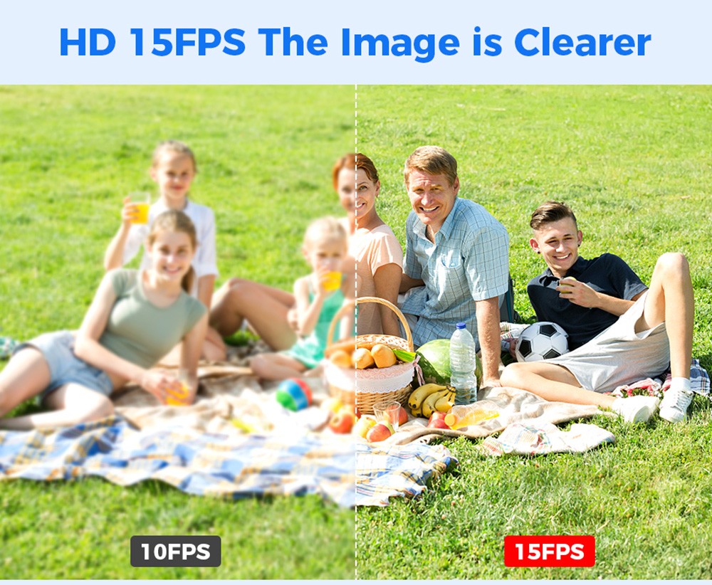 Refurbished Hiseeu 4K 6MP Outdoor WiFi Camera, Dual Lens, Double Screen, 2-way Audio, Color Night Vision, Auto Tracking, AI Human Detection, IP66 Weatherproof, 2.4GHz WiFi
