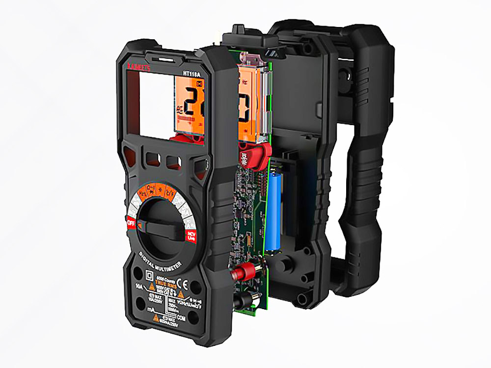Refurbished KAIWEETS Digital Multimeter TRMS, 6000 Counts, Voltmeter, Auto-Ranging, Accurately Measures Voltage, Current, Amp, Resistance