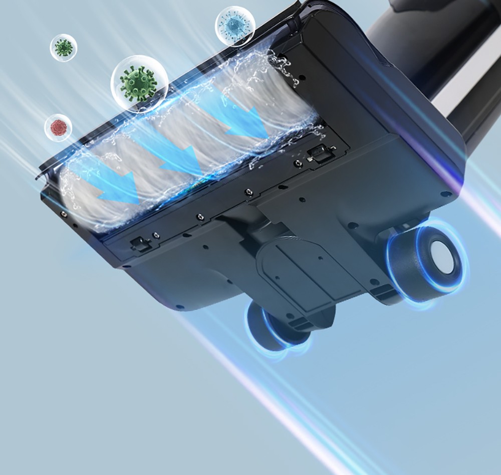Liectroux i7 Pro Cordless Wet Dry Vacuum Cleaner, 14000Pa Suction, Self-Cleaning, Self-Drying, 600ml Clean Water Tank, 35 Mins Runtime, LED Display, Voice Control, Low Noise