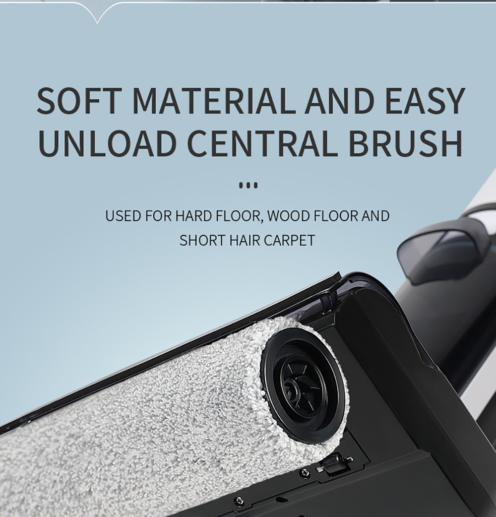 Liectroux i7 Pro Cordless Wet Dry Vacuum Cleaner, 14000Pa Suction, Self-Cleaning, Self-Drying, 600ml Clean Water Tank, 35 Mins Runtime, LED Display, Voice Control, Low Noise