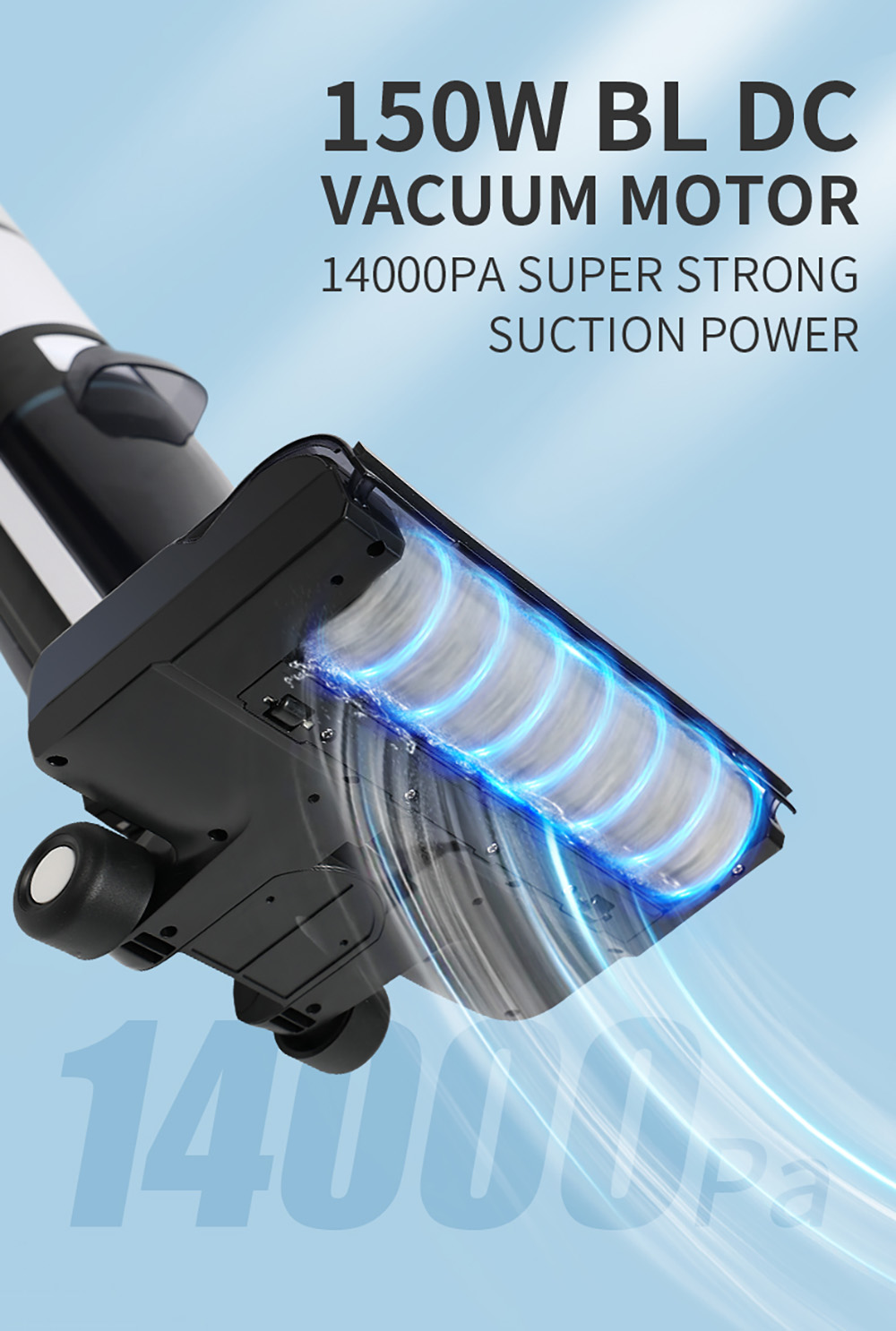Liectroux i7 Pro Cordless Wet Dry Vacuum Cleaner, 14000Pa Suction, Self-Cleaning, Self-Drying, 600ml Clean Water Tank, 35 Mins Runtime, LED Display, Voice Control, Low Noise