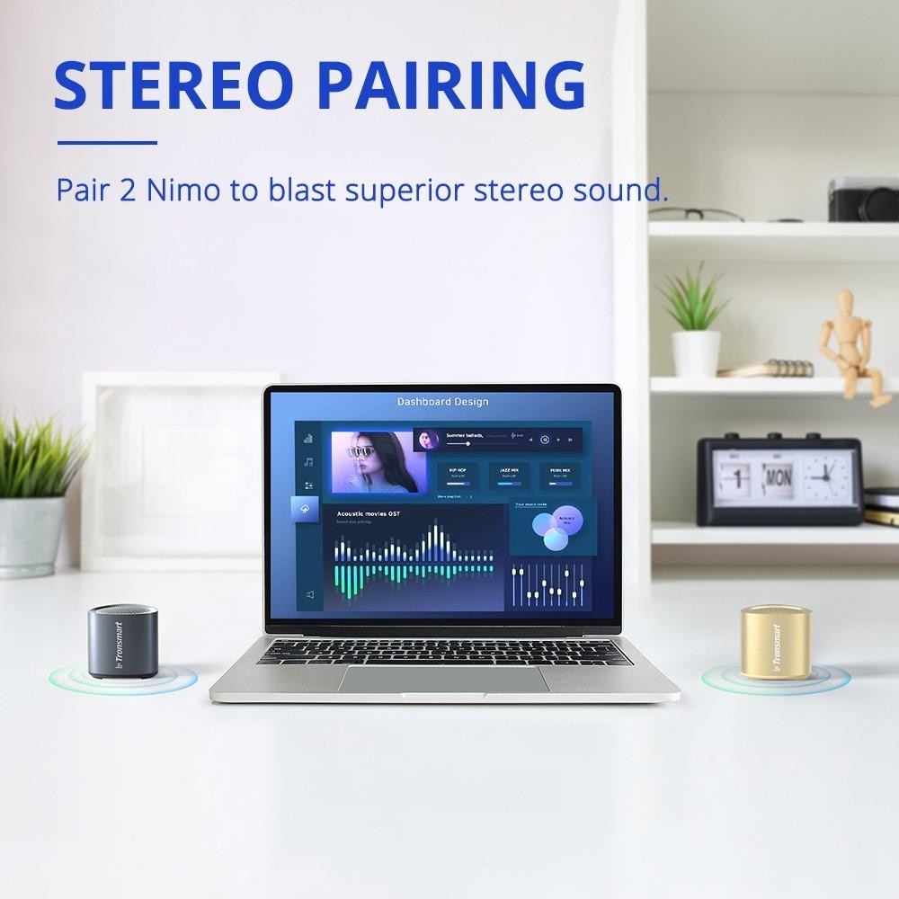 Tronsmart Nimo Mini Bluetooth Speaker Gold