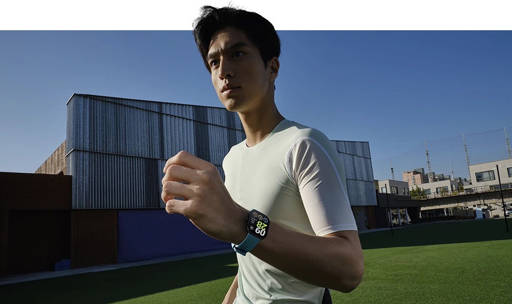 Refurbished Redmi Watch 4, 1.97'' AMOLED Screen, Bluetooth Calling, Health Monitoring, 150+ Sport Modes, NFC, Chinese Version - Black