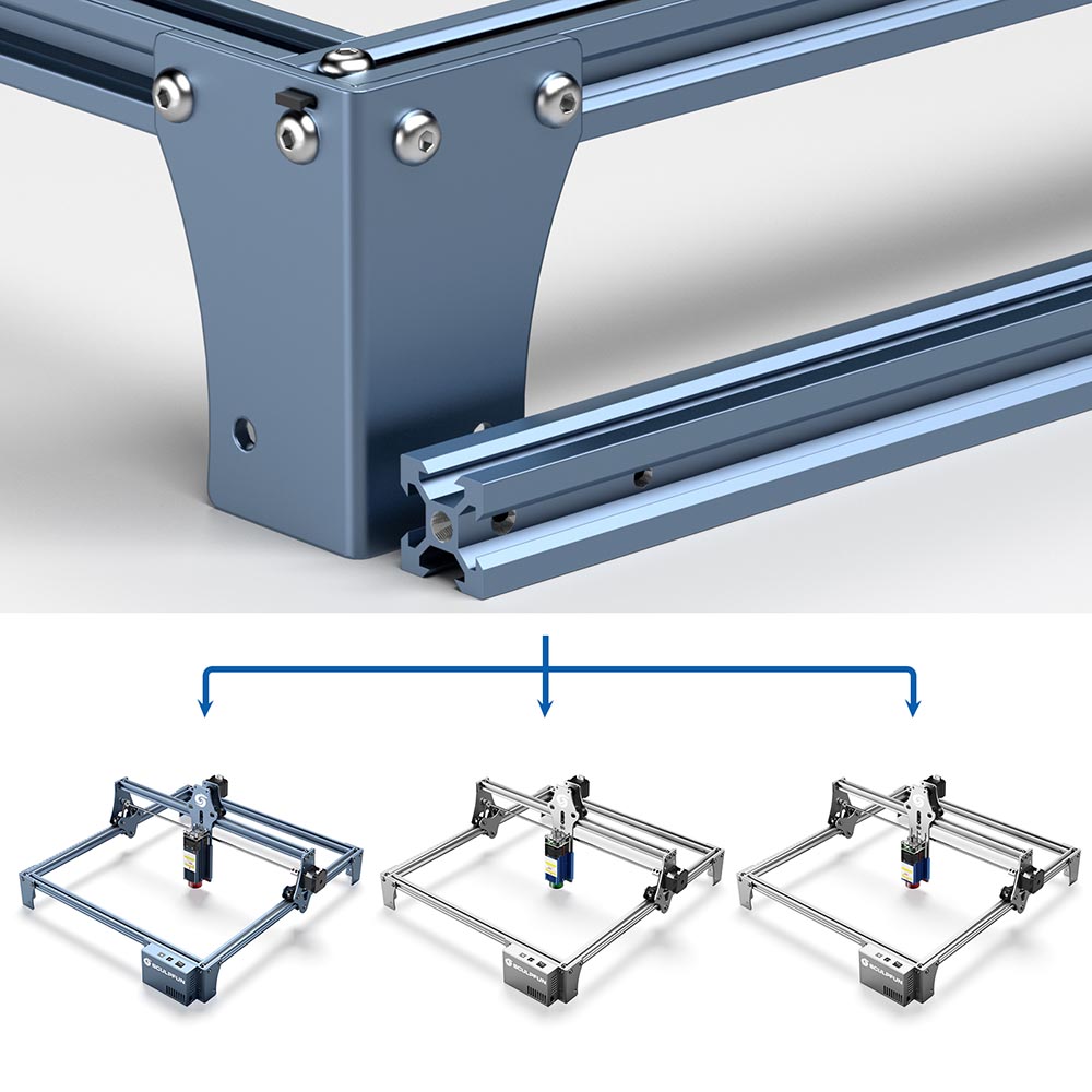 Refurbished SCULPFUN Engraving Area Expansion Kit for S6/S6pro/S9 Laser Engraving Machine
