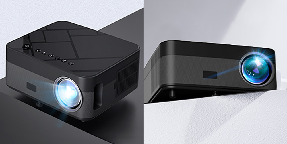 Refurbished SUREWHEEL SW10 Projector, Native1080P, 13000 Lumens, 180inch Max Projection Size, 5G WiFi & Bluetooth, Zoom Function, 4 Point Keystone Correction