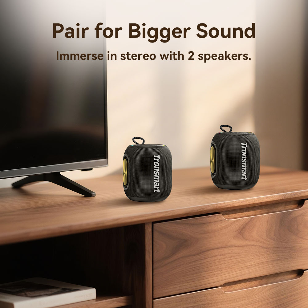 Tronsmart T8 Mini Portable Outdoor Speaker - Black