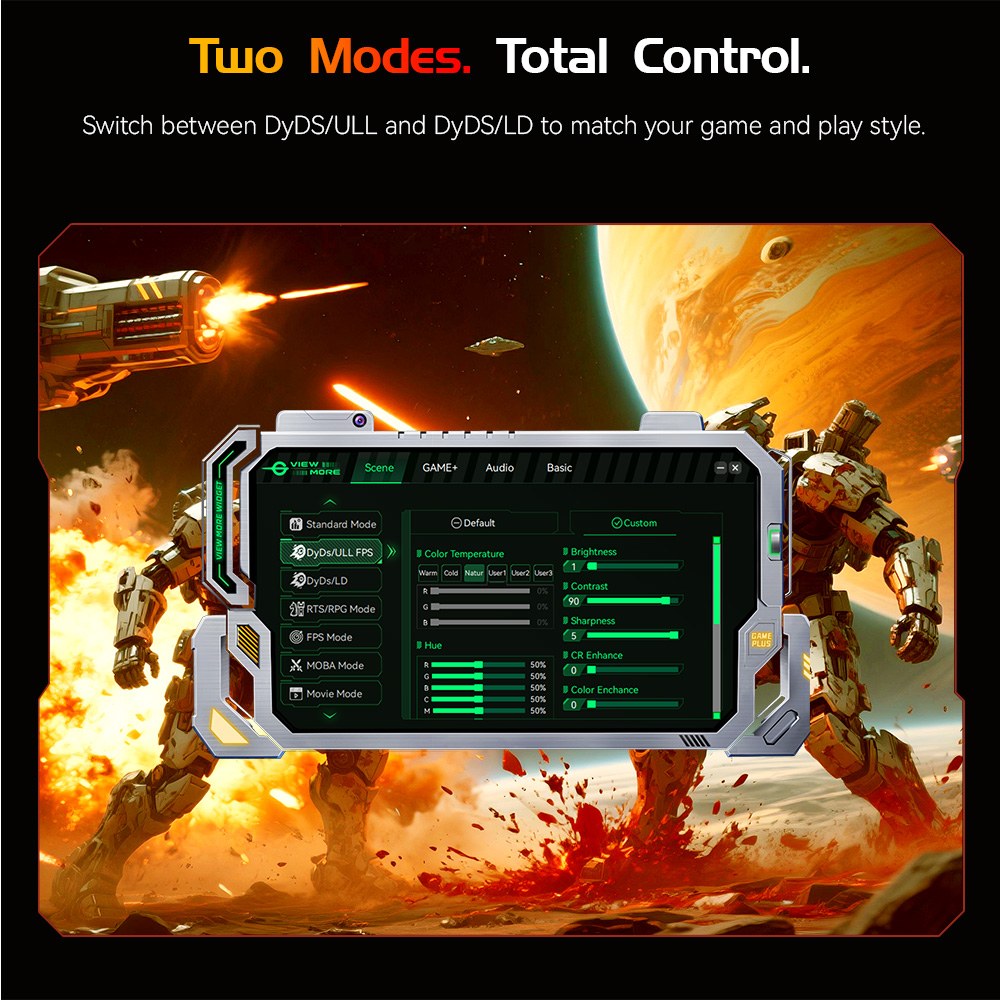 Refurbished TITAN ARMY P276MS Gaming Monitor, 27" QHD 2560×1440 Fast IPS, 275Hz Overclock, 1ms MPRT, HDR1000 1200nits, FreeSync, Game Plus & 15 Scenario Modes, PBP & PIP Split-screen Mode, Low Blue Light & Flicker-Free, Adjustable Tilt Stand