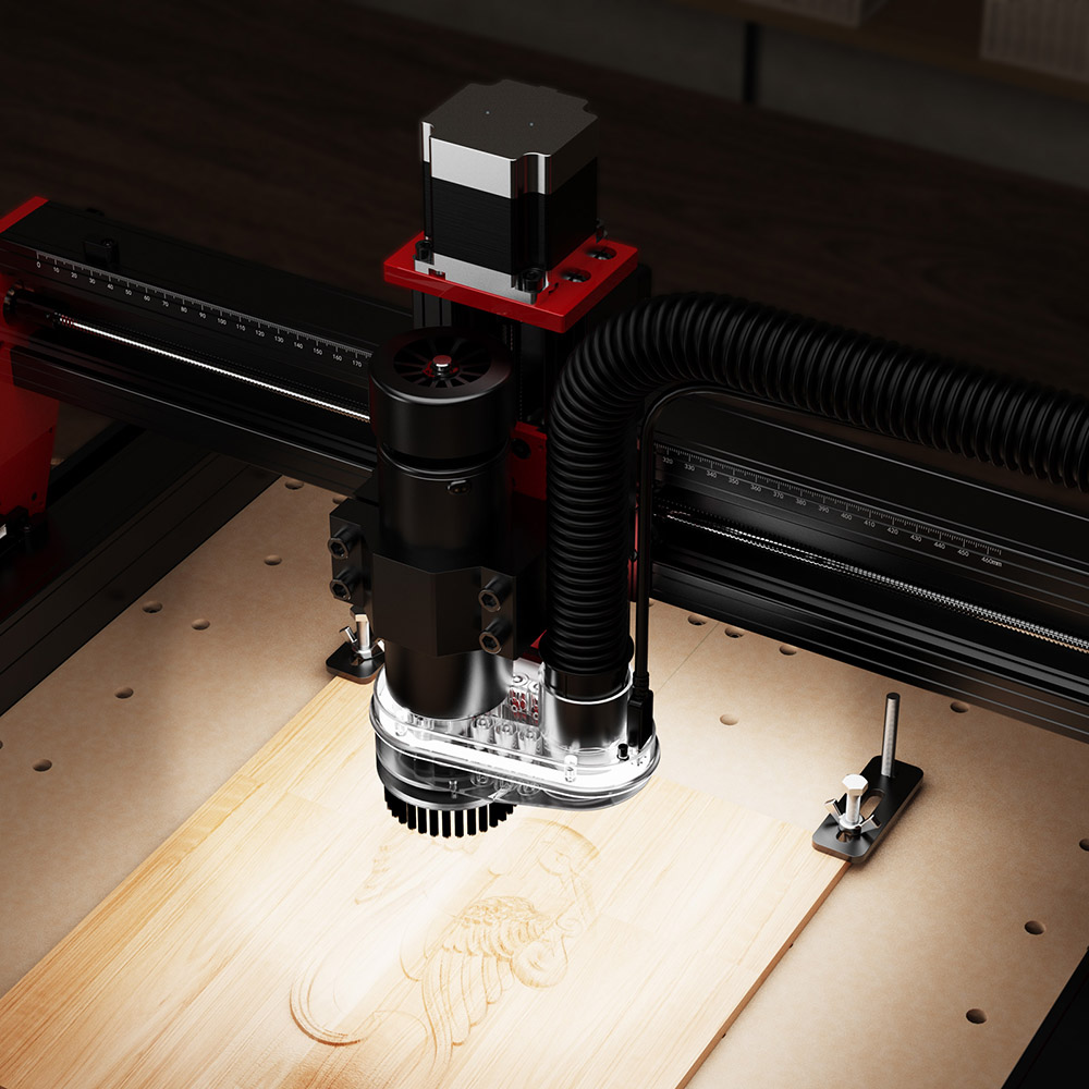 TWO TREES CNC Vacuum Cleaner for 775/500W Spindle Motor, for TTC 450/TTC 450 Pro Engraving Machine