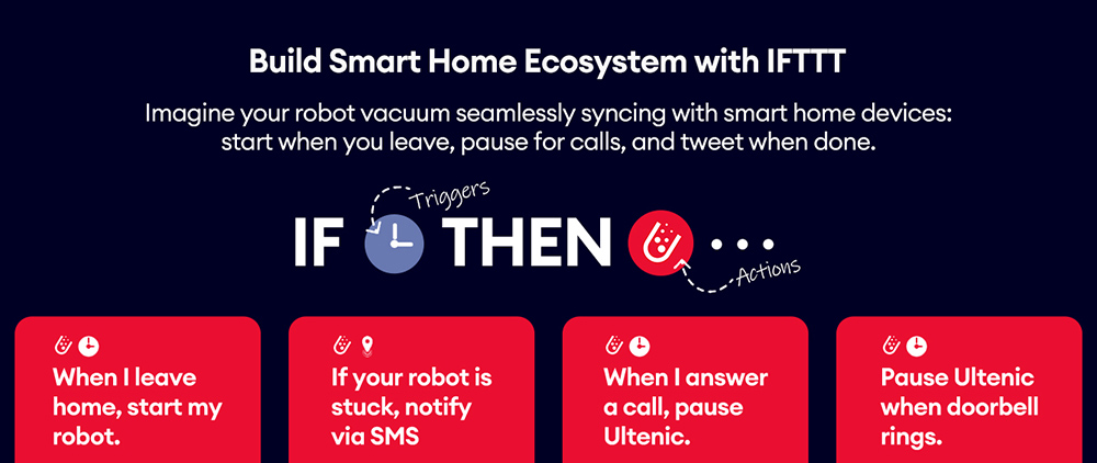 Ultenic T10 Lite Robot Vacuum Cleaner with LiDAR Navigation, 4500Pa Suction, Self-empty, Matrix Clean, Up to 180min Runtime, 2L Dustbin, APP Control/Alexa/Siri/IFTTT, for All Floors Pet Hair