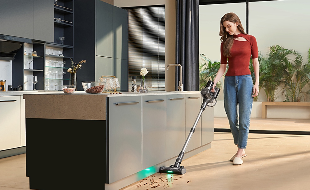 Ultenic U12 Vesla Cordless Vacuum Cleaner, 40KPa Suction, 450W Motor, 1L Dust Box, Up to 45 Mins Runtime