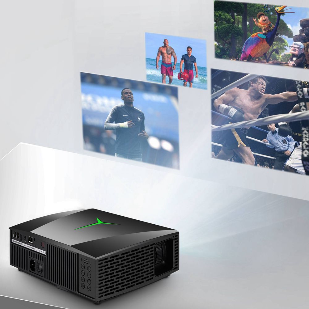 VIVIBRIGHT F40UP Android version 4800 LED Lumens Ntive 1080P Portable Projector