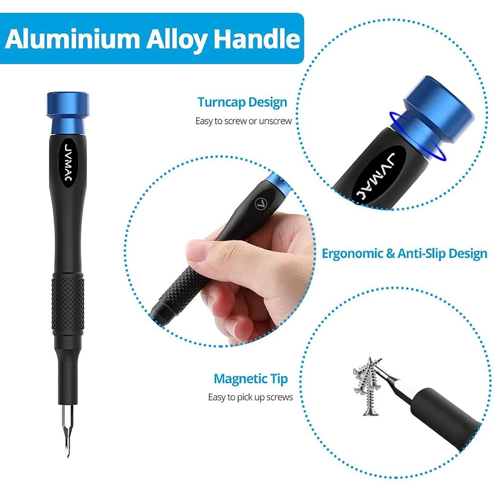 JVMAC V6 Plus 76-in-1 Precision Screwdriver Set