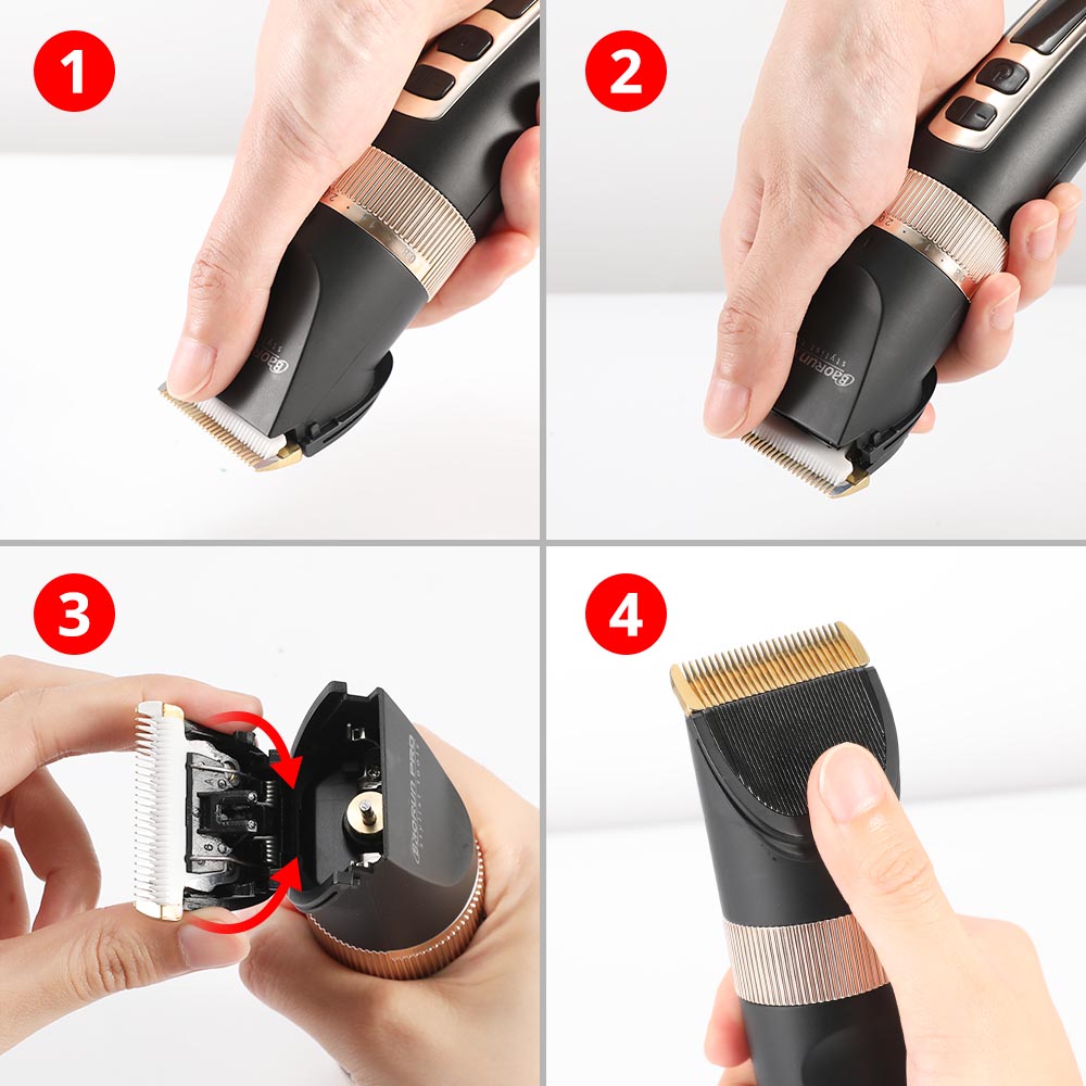 European Standard Neutral A8S Hair Clipper + 5 Limit Combs