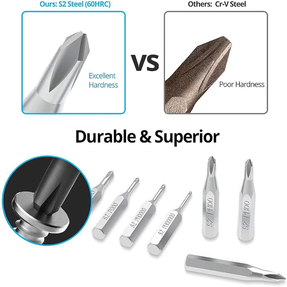JVMAC V6 Plus 76-in-1 Precision Screwdriver Set