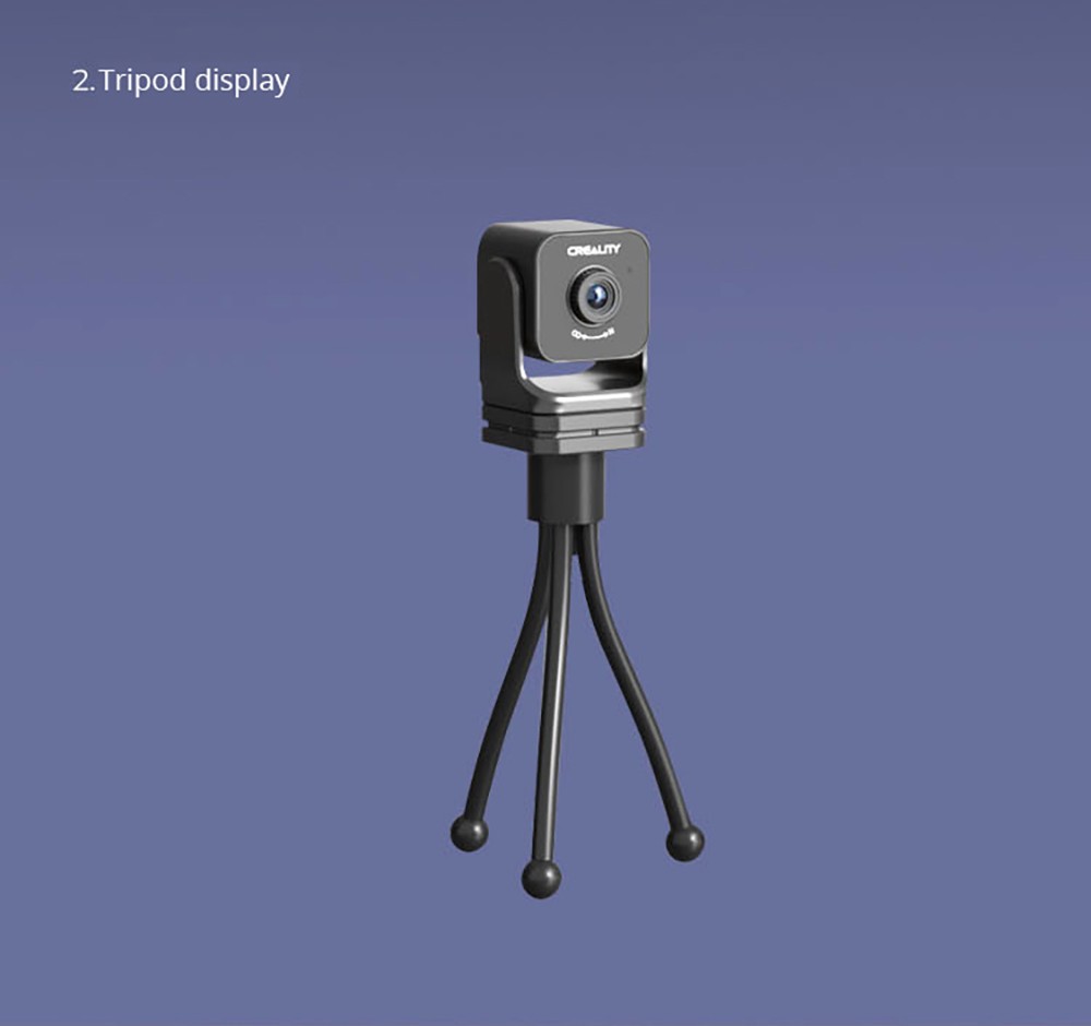 Refurbished Creality Nebula Camera, 1920x1080 Resolution, Real-time Monitoring, Time-lapse Filming, Adjustable Focus, for Creality Sonic Pad / Nebula Pad / Ender-3 V3 KE / CR-10 SE