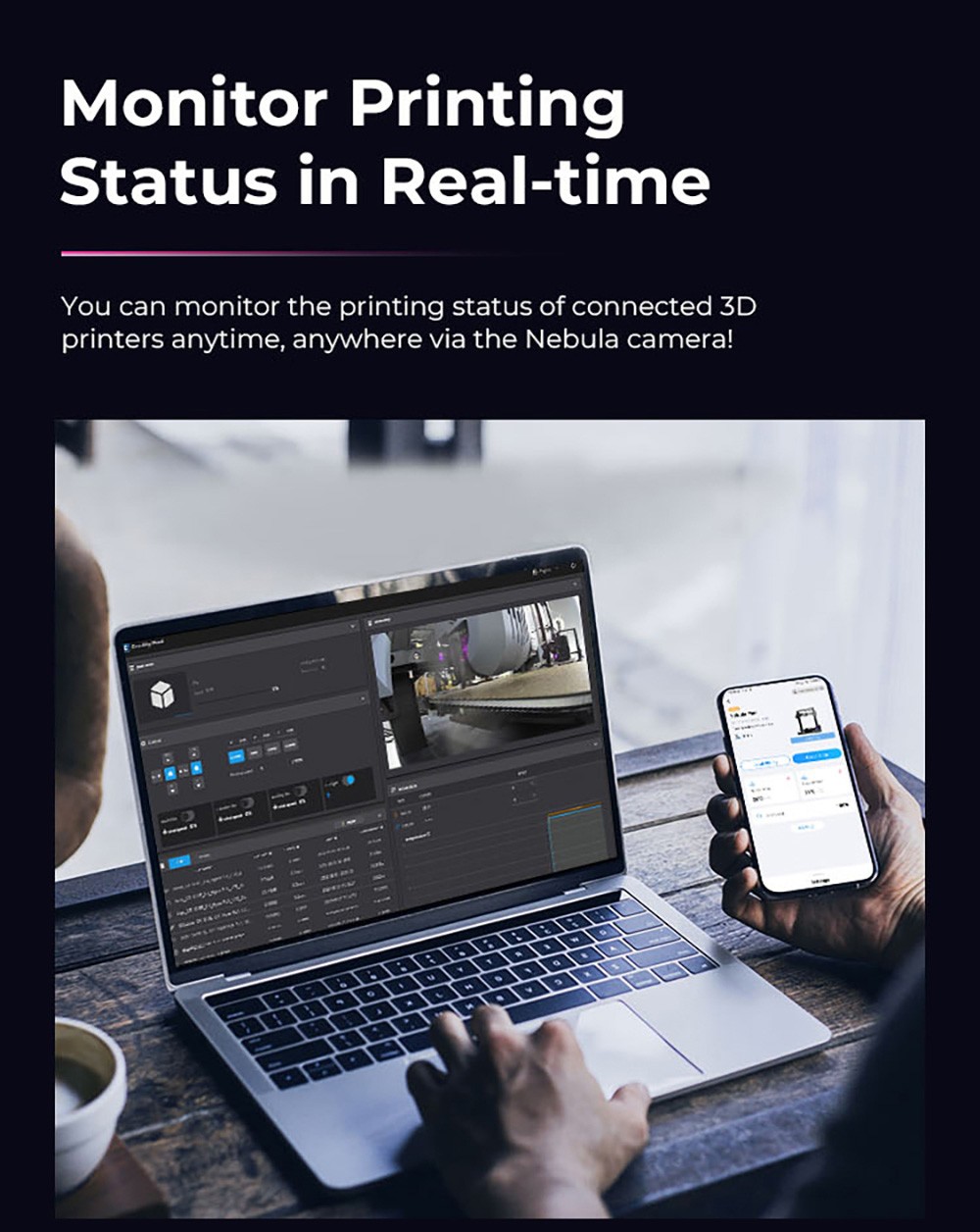 Refurbished Creality Nebula Camera, 1920x1080 Resolution, Real-time Monitoring, Time-lapse Filming, Adjustable Focus, for Creality Sonic Pad / Nebula Pad / Ender-3 V3 KE / CR-10 SE