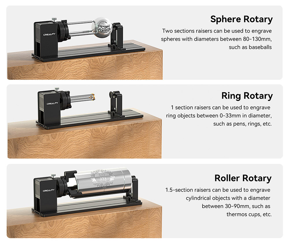 Refurbished Creality Rotary Roller Kit for Falcon A1