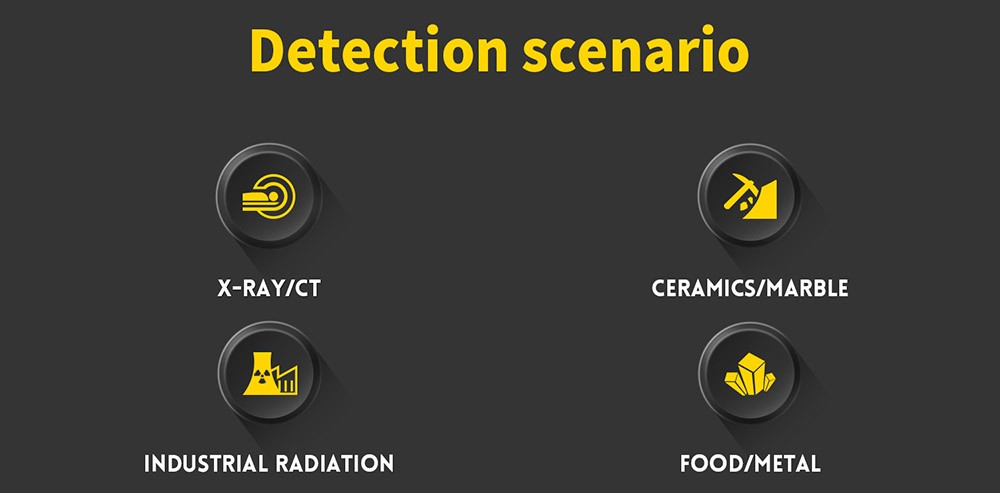 Refurbished FNIRSI GC-01 Nuclear Radiation Detector with LCD Display, Geiger Counter Tube, Beta Gamma X-Ray Detect, 3 Alarm Modes