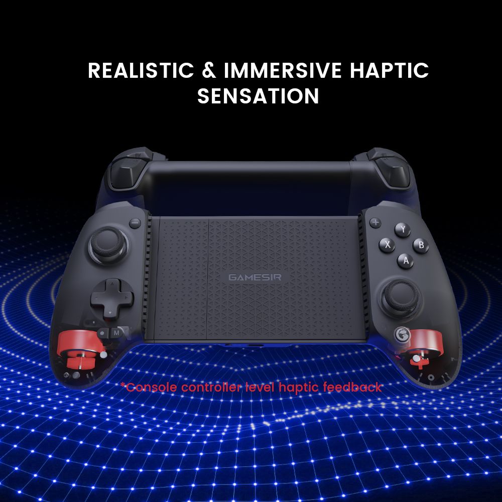 Refurbished GameSir G8 Plus Bluetooth Mobile Game Controller, Compatible with Switch, iOS, Android, Tablet, PC
