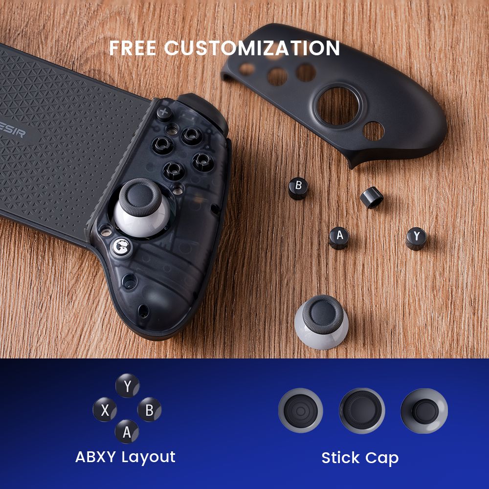 Refurbished GameSir G8 Plus Bluetooth Mobile Game Controller, Compatible with Switch, iOS, Android, Tablet, PC