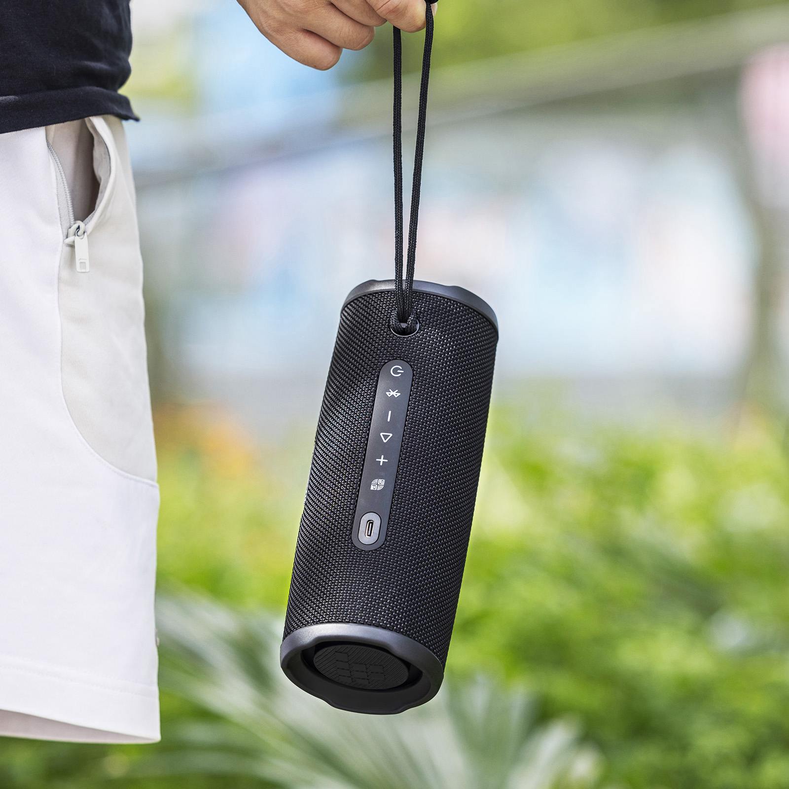 Tronsmart Mirtune C3 Plus Portable Bluetooth Speaker, IPX7 Waterproof, 18H Playtime, Stereo Pairing, Deep Bass, Dual Device Connection - Blue