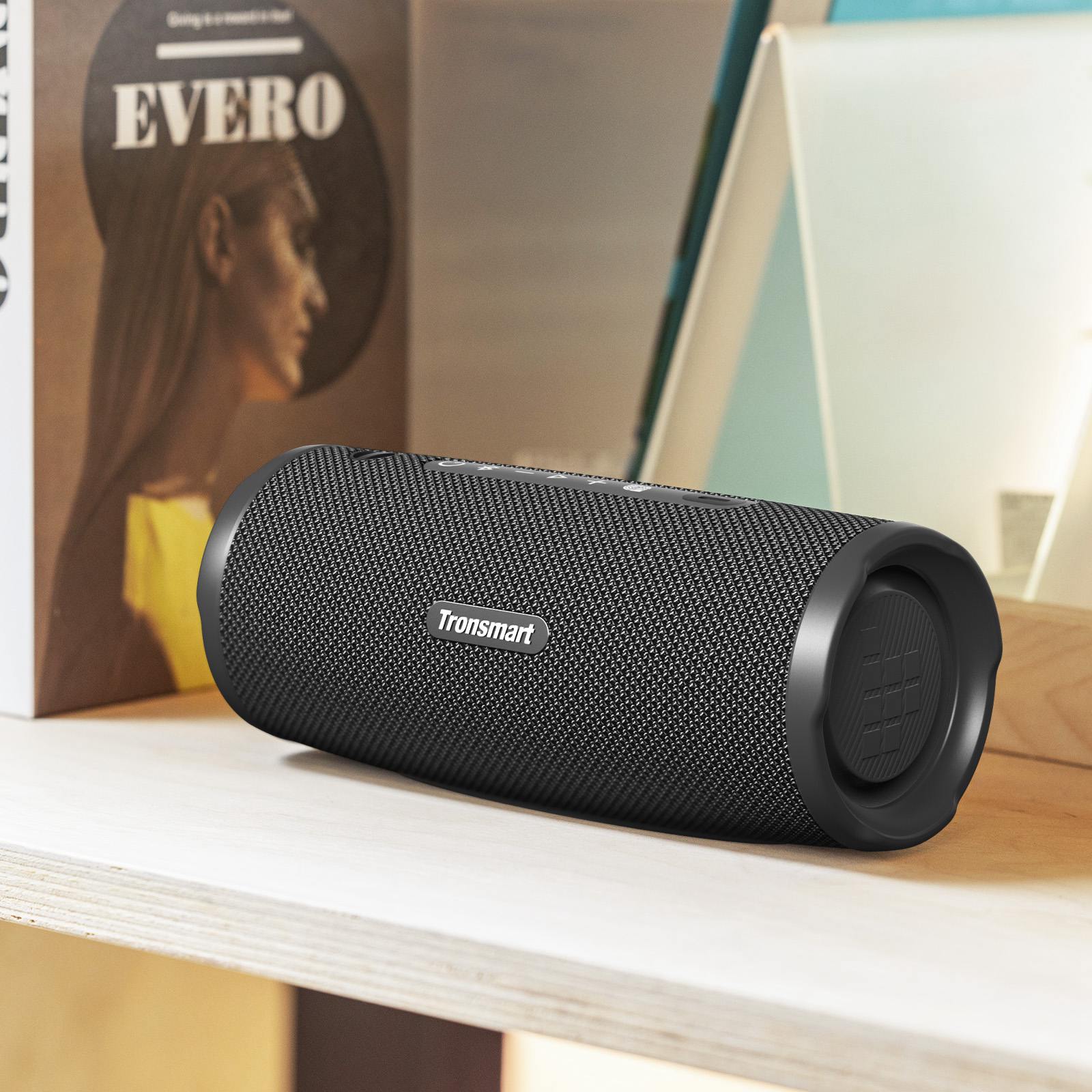 Tronsmart Mirtune C3 Plus Portable Bluetooth Speaker, IPX7 Waterproof, 18H Playtime, Stereo Pairing, Deep Bass, Dual Device Connection - Blue
