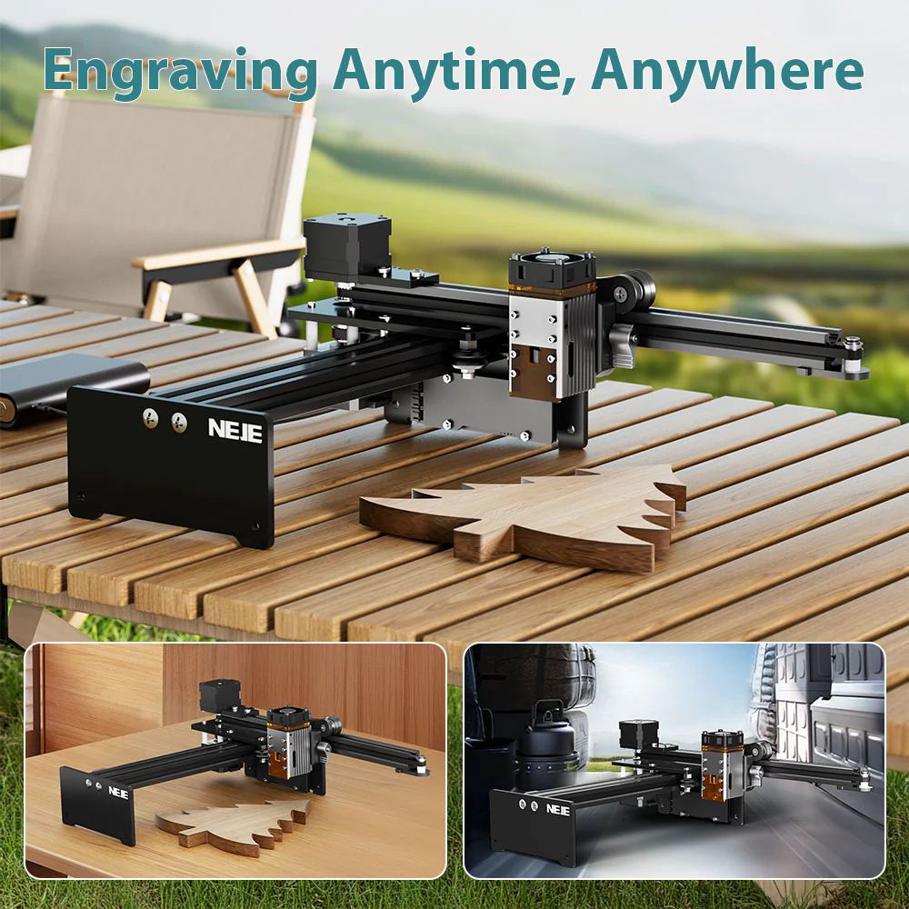 Refurbished NEJE 5 10W Laser Engraver, E40 Laser Module, 170*180mm