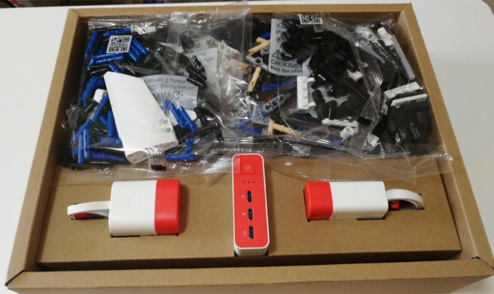 Refurbished Xiaomi Smart Building Blocks RC Car APP Control Kids Educational Toy