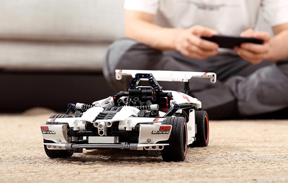 Refurbished Xiaomi Smart Building Blocks RC Car APP Control Kids Educational Toy