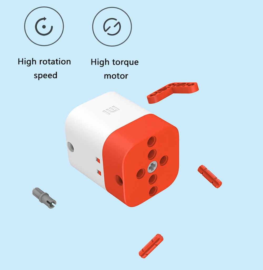 Refurbished Xiaomi Smart Building Blocks RC Car APP Control Kids Educational Toy