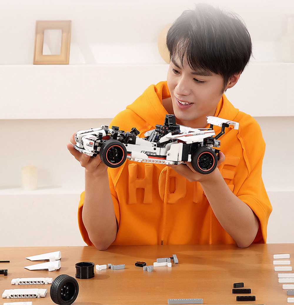 Refurbished Xiaomi Smart Building Blocks RC Car APP Control Kids Educational Toy