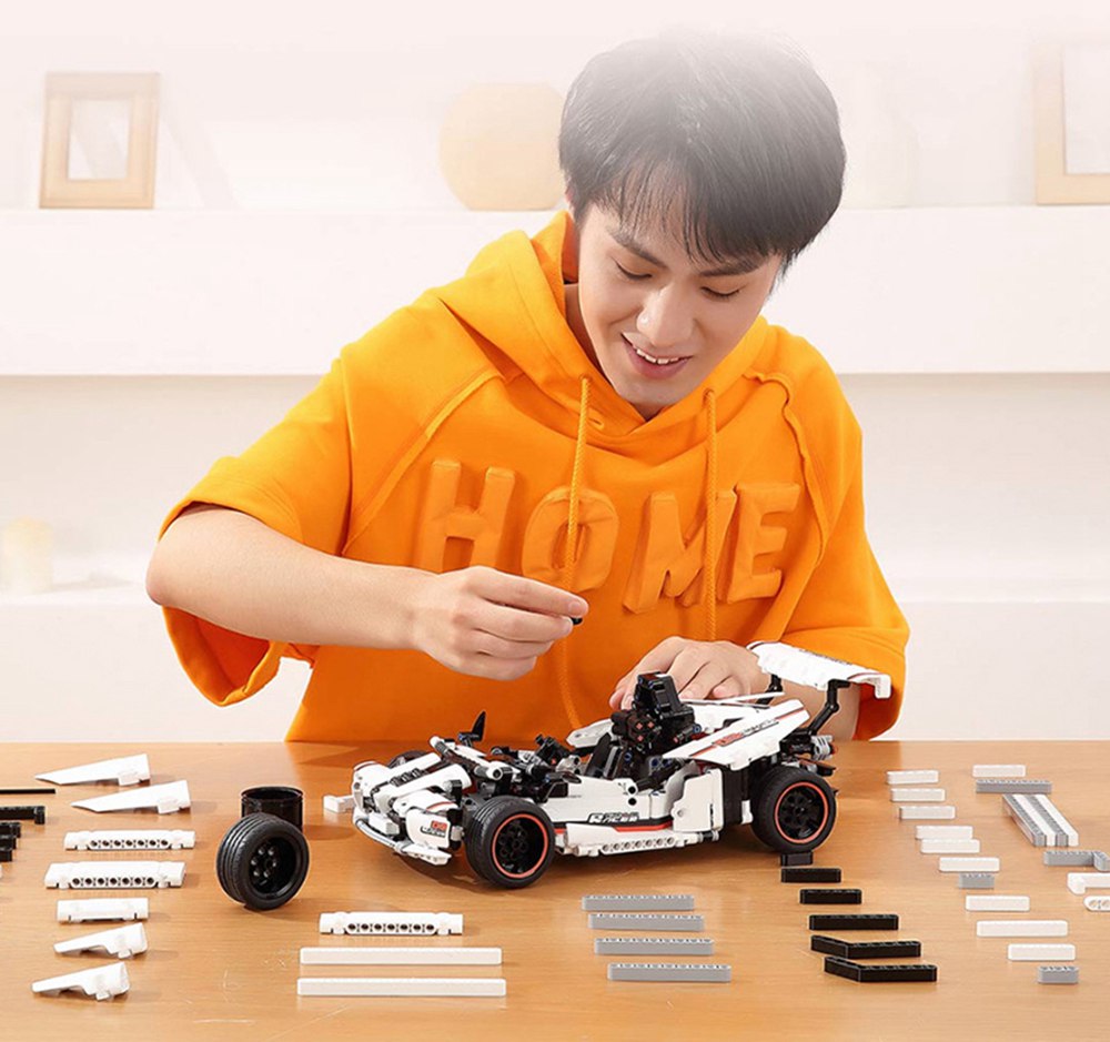 Refurbished Xiaomi Smart Building Blocks RC Car APP Control Kids Educational Toy