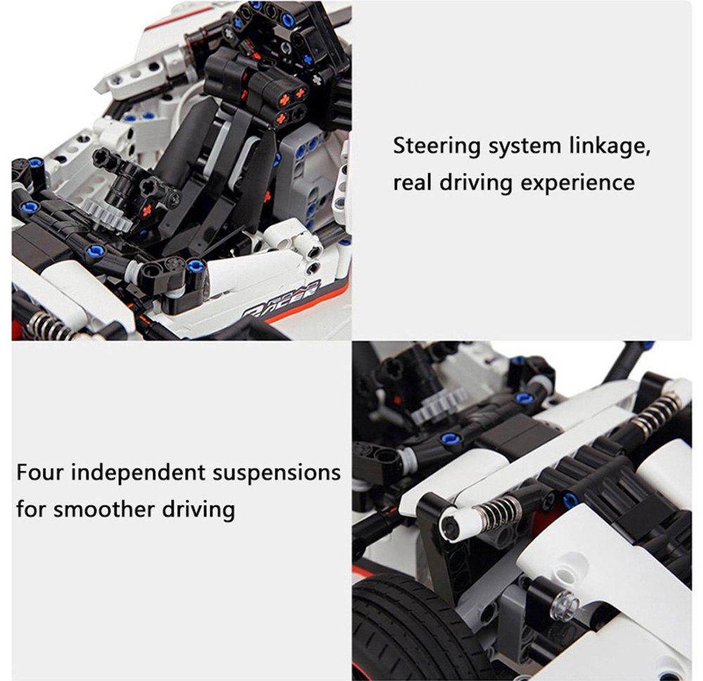 Refurbished Xiaomi Smart Building Blocks RC Car APP Control Kids Educational Toy