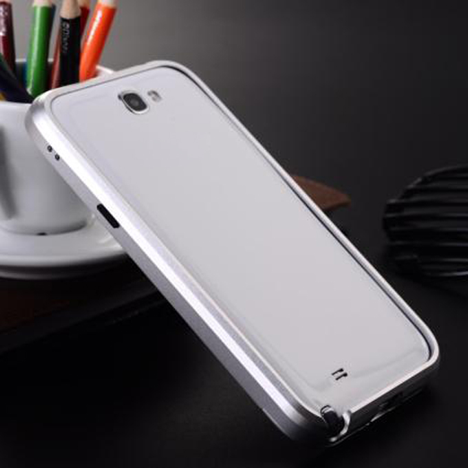 Metal Frame Protective Bumper Case For Samsung N7100 Galaxy Note 2