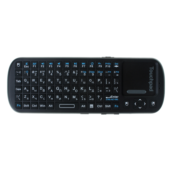 

Russia Keyboard IPazzPort KP-810-19 2.4G Mini Wireless Keyboard with Touchpad and LED light For Tablet Mini PC TV Box