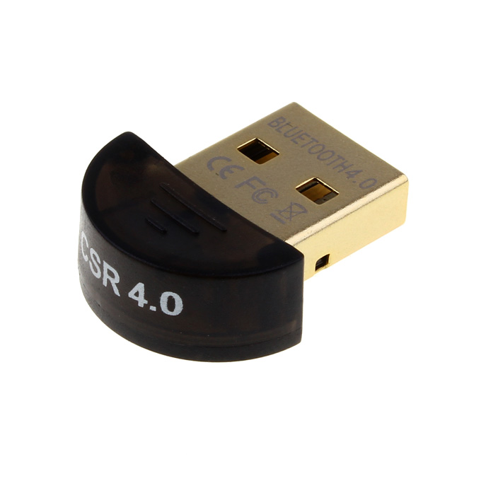 

USB 2.0 Bluetooth CSR 4.0 Dongle Plug & Play - circular