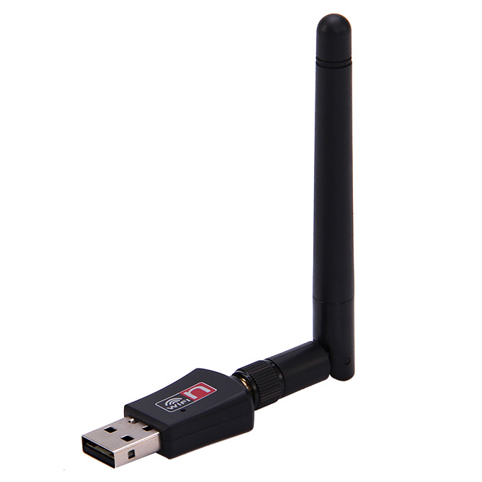 

Wireless-N USB 2.0 High Speed 2.4G 2DbI 300Mbps USB Adapter