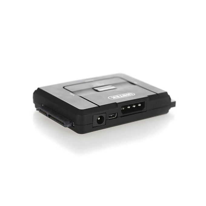 

UNITEK Y-3321 Super Speed USB3.0 to IDE + SATA Hard Disk Drive HDD Docking Converter Adapter (US plug) - Black