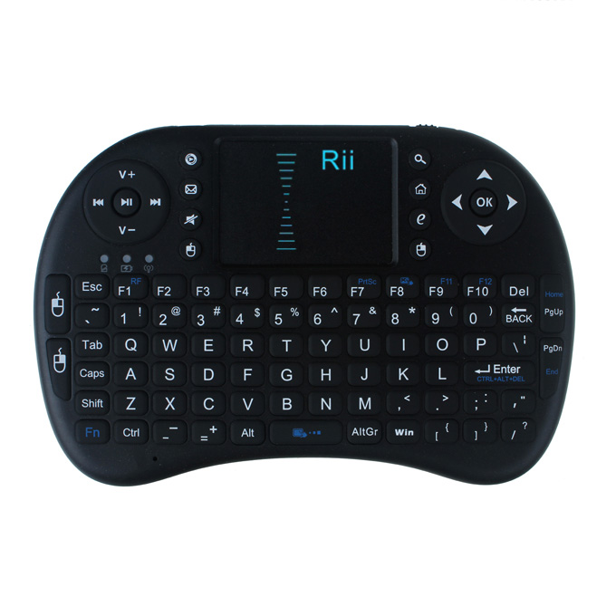 

Rii Mini i8 Multi-media Remote Control and Touchpad Function Handheld Keyboard - Black