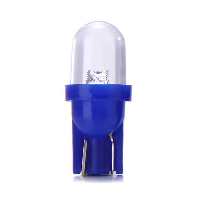 

T10 0.2W 30-60lm 6000-6500K Blue Light LED Bulb Car Signal Lamp (DC 12V, 2 PCS) - Blue