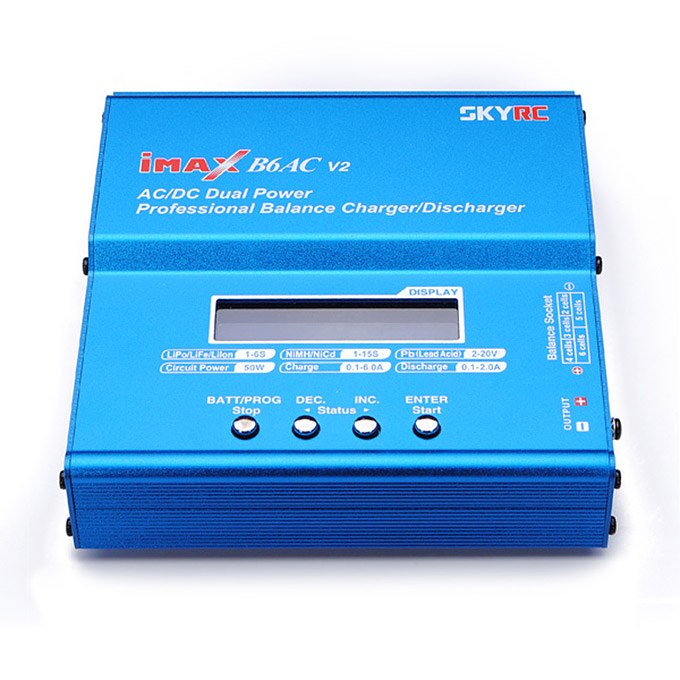 

SKYRC iMAX B6AC V2 Professional AC/DC Dual Power Balance Charger Discharger Adapter