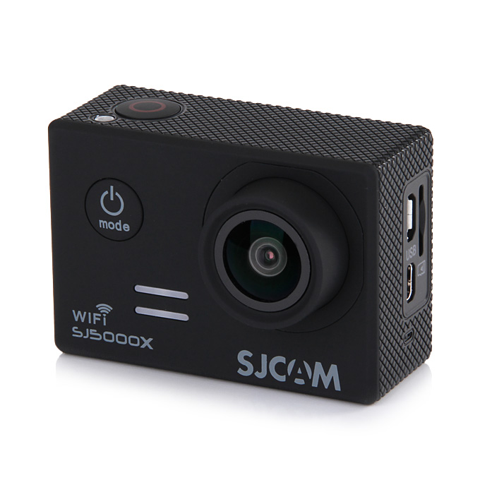 

SJCAM SJ5000X ELITE WiFi Action Camera 2.0 Inch LCD Screen 4K HD 12.4MP Sensor 170 Degree Angle Len Wide Dynamic Range With Waterproof Case - Black