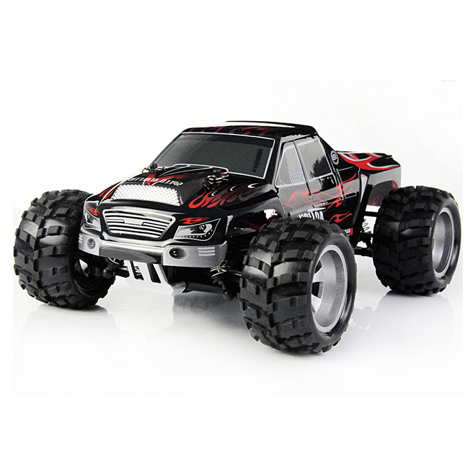 

Wltoys A979 4WD High Speed RC Car 1:18 2.4Gh Electric Outdoor Fun Remote Control Toys with 2.4Ghz Transmitter - Black