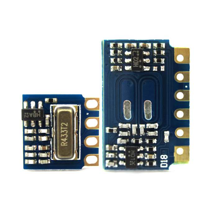 

Mini RF Transmitter Receiver Module 433MHz Wireless Link Kit for Arduino