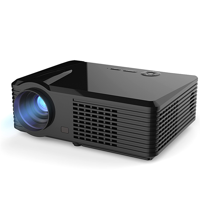 

PRS200 Multifunctional Home Theater LED Projector 1500LM 800x480 with Keystone Correction for Desktop Laptop