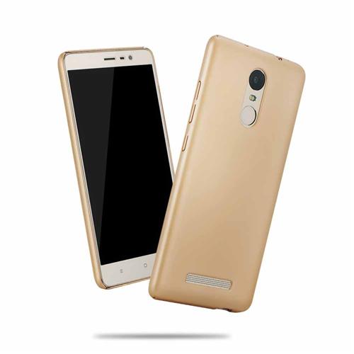

Back Case For Xiaomi Redmi Note 3 Ultra-thin Silky Smooth Protective Phone Cover Back Shell - Golden