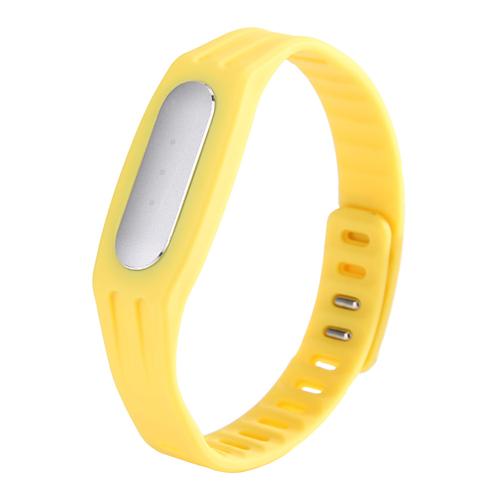 

Replaceable TPE Strap for Xiaomi Miband / 1S Mi Bracelets - Yellow
