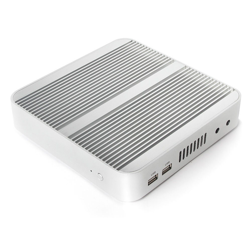 Hystou FMP03 Fanless Mini PC Core I5 4300U 8G 128G Mini PC White