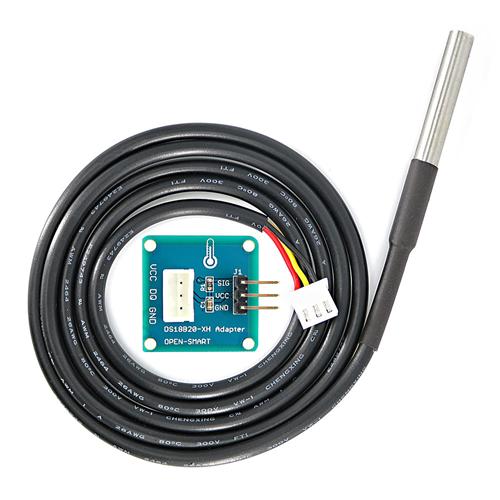

Waterproof DS18B20 Temperature Sensor w/ Adapter Module for Arduino